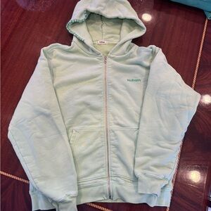 Light green Madhappy zip up
